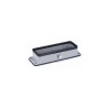 Embase encastrée 24B, Aluminium moulé sous pression, acier inoxydable, IP65, Sortie basse